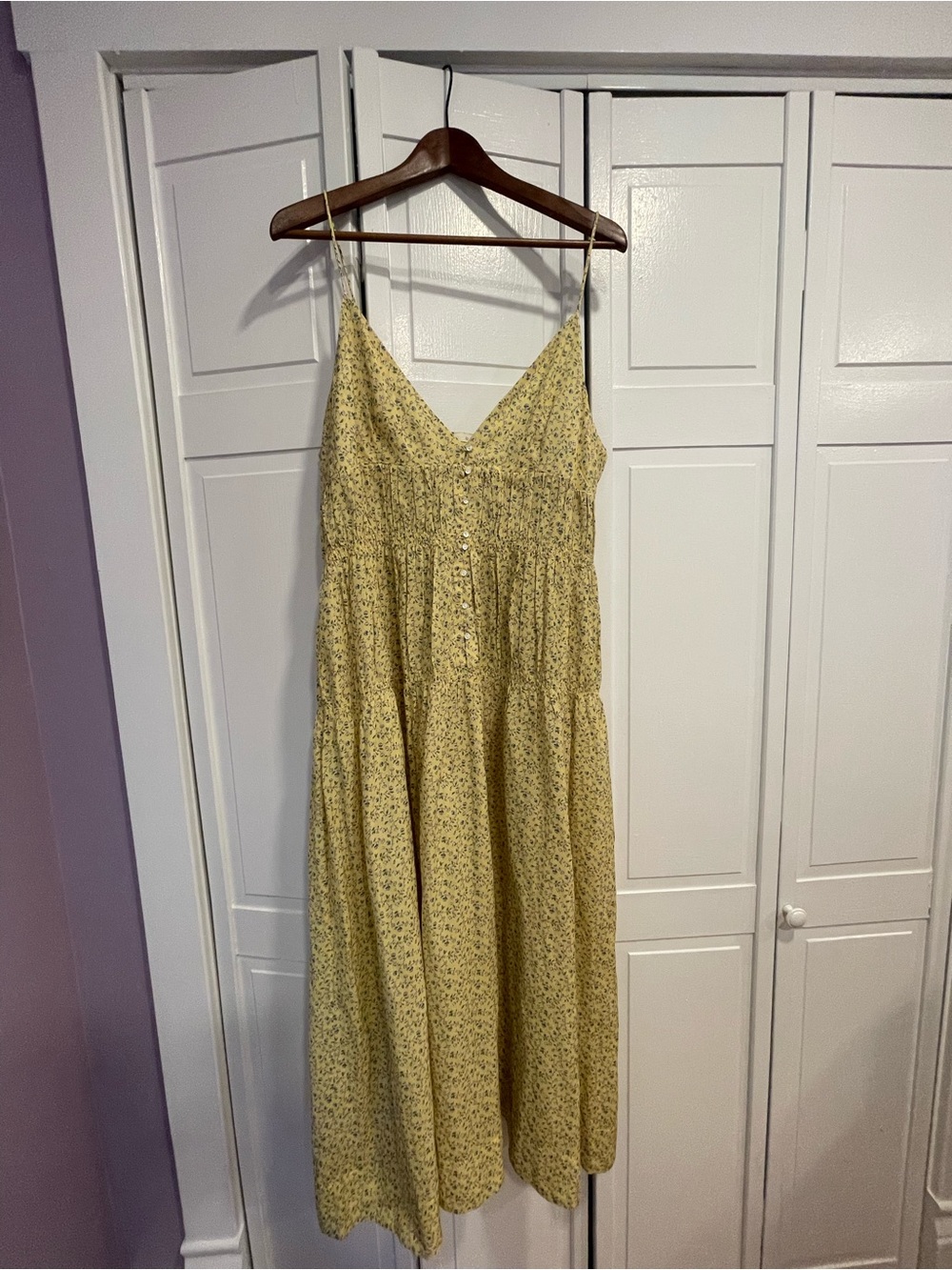 Doen Irina Yellow Floral Maxi Dress - Picture 6 of 13